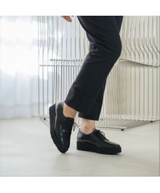 MODE ET JACOMO <carino>【レイン対応】レースアッププラットフォーム