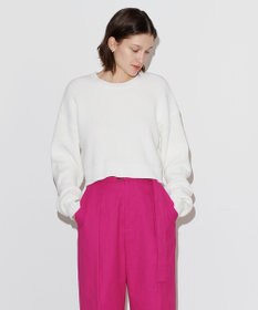 NAVE 【Nave 　洗える】ルピナス コットンニットトップス