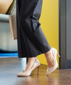 Tiaclasse 【GOLD LABEL・洗える】カシミヤタッチワイドパンツ