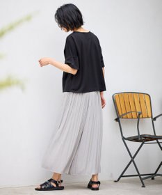 ANY 【ウエストゴム】リラックススカーチョ