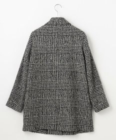 J.PRESS LADIES ループCheck ステンカラー コート