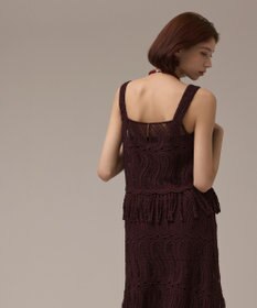 GRACE CONTINENTAL クロシェレースキャミ