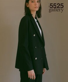23区 【23区 | 5525gallery】ウールストレッチ ダブル前 ジャケット