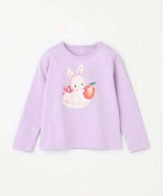 ANY KIDS アニマル×フルーツ 長袖 Tシャツ