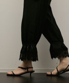GRACE CONTINENTAL ドロストクロップドパンツ