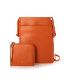 LA BAGAGERIE ミニ財布付き サイドノットショルダー