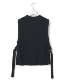 23区 【洗える】コットンストレッチリリヤーン  ニットベスト