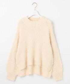 ANY SIS 【洗える】リボンヤーンミックス ニット