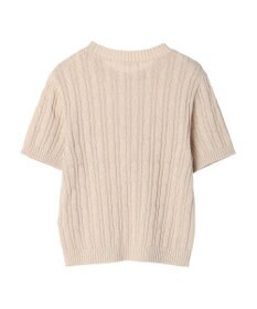 Green Parks ケーブル半袖ニット