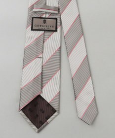 GOTAIRIKU  GOTAIRIKU別注【日本製】シルク ネクタイ_レジメンタル柄