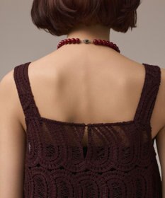 GRACE CONTINENTAL クロシェレースキャミ