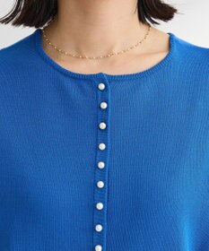 Green Parks パール調ボタン付き２ＷＡＹニットプルオーバー