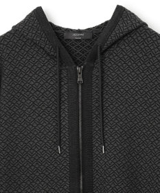 JOSEPH HOMME 【イージーケア】 ヴィスコースリンクス　ジップアップニットフーディー