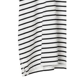 Green Parks インド綿 フレンチスリーブ前後差カットプルオーバー