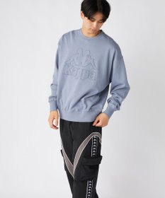 OP／FILA 【Kappa】オーバーサイズ ヘビーウェイトクルースウェット