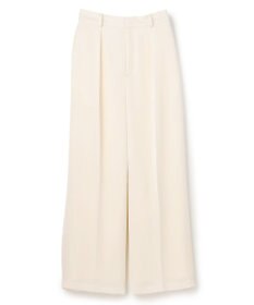 uncrave ライトダブルサテン ワイドパンツ