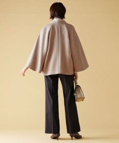 自由区 S ライトウールダブルクロススタンドカラー ジャケット