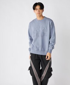 OP／FILA 【Kappa】オーバーサイズ ヘビーウェイトクルースウェット