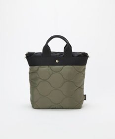 TOPKAPI 【Breath TOPKAPI】RIPPLE リプル キルティング ショルダー付き 縦型 トートバッグ / 撥水 / 軽量