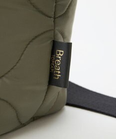 TOPKAPI 【Breath TOPKAPI】RIPPLE リプル キルティング ショルダー付き 縦型 トートバッグ / 撥水 / 軽量