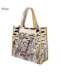 tsumori chisato CARRY サボテンと太陽 トートバッグ Lサイズ　【たっぷり収納】