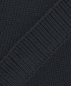 23区 【洗える】コットンストレッチリリヤーン  ニットベスト