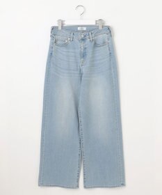 J.PRESS LADIES 【洗える】BASIC STRETCH DENIM ワイド ストレート デニム