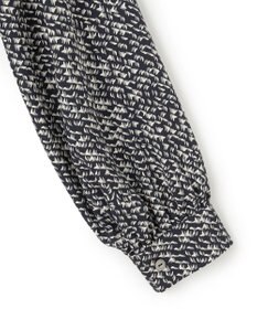 23区 【吸水速乾/UVケア/防シワ性】シャドージオメトリックプリント ワンピース