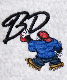 WEGO 【ユニセックス着用ITEM/裏起毛】別注BENDAVISワンポイントプルオーバー