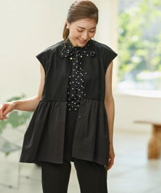 組曲 S 【接触冷感・吸湿・UVカット】ジョーゼットジャージー ジレ