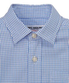 MIKI HOUSE HOT BISCUITS 【110-130cm】ブロード素材の長袖シャツ