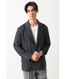 DAKS 軽量ヘリンボーン カジュアルテーラードブレザー