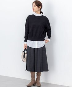 組曲 S ハンサムツイルキュロット パンツ