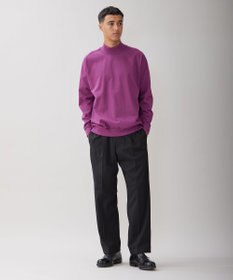 UNFILO MENS ウールライク ワイドパンツ