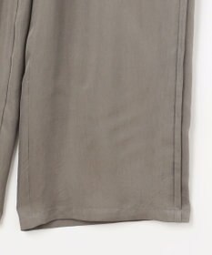 23区 【SLOW/一部店舗限定】キュプラフィブリルクロス サイドライン ワイドパンツ