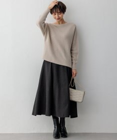 23区 S 【洗える】プレザンスジャカード タックスカート