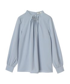 earth music&ecology パールタックブラウス