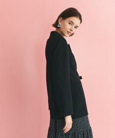 GRACE CONTINENTAL サテンボウ付テーラードジャケット