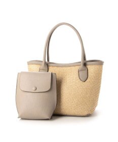 UNBILLION cachecache スマホショルダー付ポリプロピレンwayトート