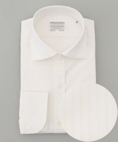 GOTAIRIKU 【形態安定】PREMIUMPLEATS_ワイドスプレッド 通年ドレスシャツ