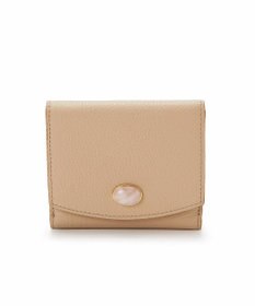 TOPKAPI 【TOPKAPI】gemdrops ジェムドロップ ミニエンボスレザー 天然石 二つ折り 財布