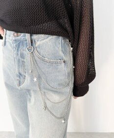 WEGO LパールMIXチャームウォレットチェーン