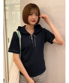 Green Parks チェックポイントワッフルプルオーバー