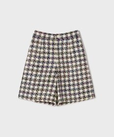 GRACE CONTINENTAL ツイードショートパンツ