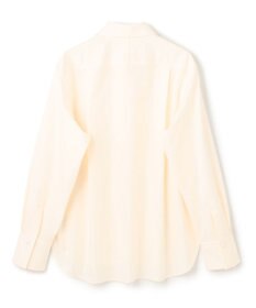 BEIGE， 【洗える・Oggi 11月号掲載】STRAWN / ビッグカラーコットンストレッチシャツ