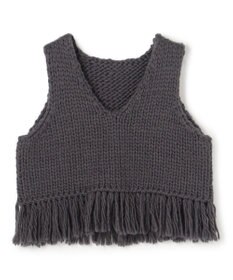 uncrave ハンドニット ジレ