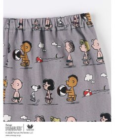 WACOAL PEANUTS パジャマ 5分袖 半袖 8分丈 綿100%(本体) スヌーピー レディース FDT167 /ワコール