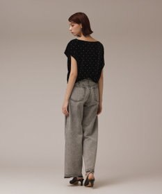 GRACE CONTINENTAL ベロアルーズカットトップ