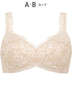 Wing ノンワイヤーブラ 軽いつけごこち 自然なまるみシルエット 背中すっきり 肩にくいこみにくいストラップ ブラジャー ブラ NB3023 ウイング／ワコール