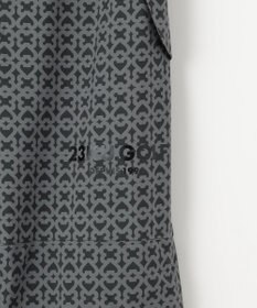 23区GOLF 【MEN】モノグラム レインパンツ  2WAYストレッチ 透湿防水 防風 撥水 ポケッタブル